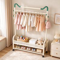 Séchoir à linge moderne extra épais en acier au carbone, double niveau, détachable, robuste, gain de place, pour jardin, balcon et salon