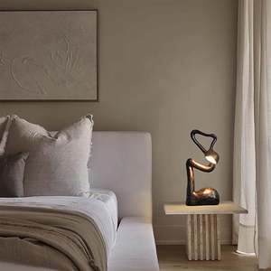 Vintage Table Lamp E27 LED Flexible Art Sculpture <b>Lighting</b> For Living Room Entryway <b>Decor</b> - Product Image 2