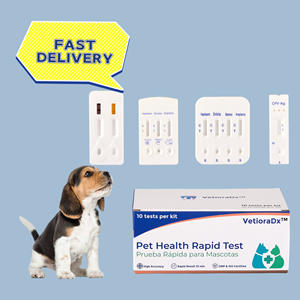 Kit de <span class=keywords><strong>test</strong></span> CPV et kit de <span class=keywords><strong>test</strong></span> canin CPV, kit de <span class=keywords><strong>test</strong></span> du <span class=keywords><strong>parvovirus</strong></span> pour chiens, détection vétérinaire rapide en 5 à 10 minutes, VetioraDx - Product Image 1