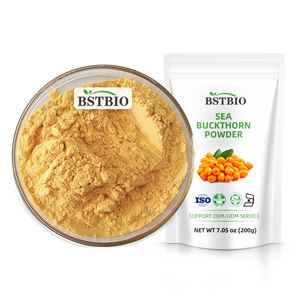 BSTBIO bebuckthorn bacca di frutta succo di frutta in polvere di olivello spinoso in polvere - Product Image 2