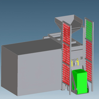 Composteur XY-500 500kg pour déchets organiques, décomposition à haute température, aérobique, réduction de 90%, moteur d'engrais avec protection contre les surcharges