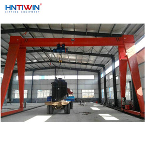 Fabricant professionnel de grues portiques pour la construction, grue <span class=keywords><strong>portique</strong></span> de 5 tonnes <span class=keywords><strong>avec</strong></span> palan électrique et télécommande sans fil - Product Image 5