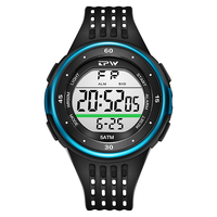 Montre pour homme 5 ATM étanche en plastique numérique japonaise pour la plongée, montres pour hommes 47 mm Dijital Kol Saati