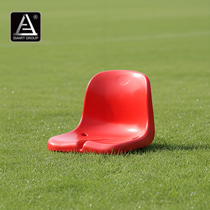 مقعد ملعب عالي الجودة من مادة PP مسند ظهر متوسط كرسي بلاستيكي مقاوم للماء ومقعد ملعب ثابت لملعب كرة القدم - Product Image 2