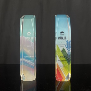 Trofeo de cristal creativo de nuevo estilo al por mayor, Premio de la reunión anual de la empresa, recuerdo, trofeo de cristal personalizado - Product Image 6