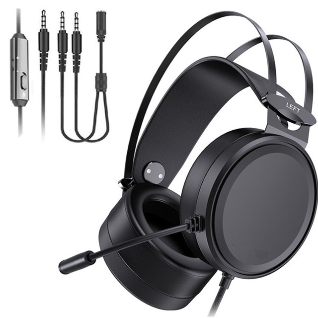 Wired Noise Cancelling Headphones Gaming Headset PS5,PS4,and PS4 Pro,Switch,and PC &Mobile Devices with 3.5mm Connection
