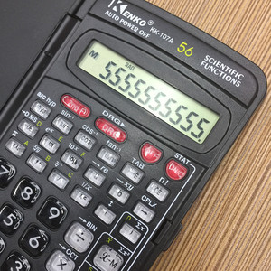 Kenko Kk 107a Scientific Calculator 56 Functions Auto Power Off Student Use - Product Image 2