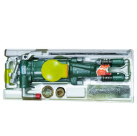 Perforatrice pneumatique Kaishan YO18YT24, équipement de forage, argent/noir, 28 kg, Chine, pour l'exploitation minière et les tunnels