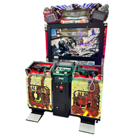 Machine de jeu d'arcade de tir à double canon Razing Storm de haute qualité, simulateur à monnayeur pour parc d'attractions