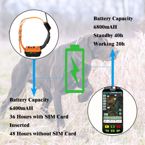 Nhà máy theo dõi GPS trực tiếp cho Chó Săn: 15km VHF/4G chế độ kép + Phát hiện Đường Mòn máu-Mô hình 2025 mới cho nhà phân phối - Product Image 5