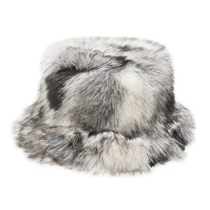 Chapeau d'hiver chaud et moelleux pour femme, en fausse fourrure de renard, couleur dégradée, style bob, protection des oreilles - Product Image 5