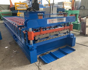 Peru tr4 TR5 TR6 aluzinc tấm lợp cuộn tạo thành máy/<span class=keywords><strong>pv4</strong></span> Máy Làm/Kim loại mái Máy tấm cán máy - Product Image 4