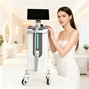Láser de diodo profesional de 4 longitudes de onda 808nm Keylaser <span class=keywords><strong>K18</strong></span>, sistema de depilación láser permanente con analizador de vello - Product Image 3