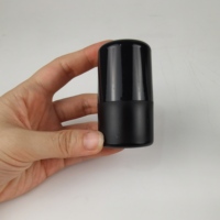 Mini bouteille de lotion déodorante à bille en plastique de 30ml/30g PP bouteille de parfum corporel blanche vide avec bille roulante en PP