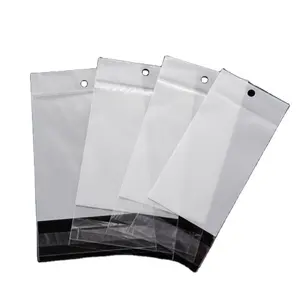 Mini sac plastique Transparent de bonne qualité, lot de 100, petits sacs plastique auto-adhésifs, accessoires OPP, paquet de bijoux