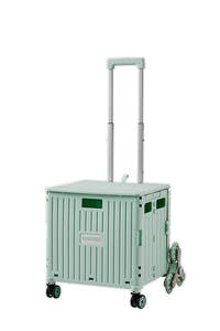 Supermercado 6 Ruedas Robusto Carrito de comestibles Escalera Escalada Carrito de compras - Product Image 3