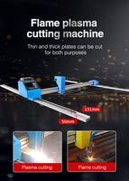 Ventes directes d'usine rentable Portable CNC Plasma Machine de découpe lumière portique noyau roulement moteur pompe moteur engrenage