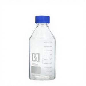 ALWSCI 1000ML Borosilicate <span class=keywords><strong>3.3</strong></span>ขวดน้ำยาแก้วที่มีฝาปิด GL45สำหรับใช้ในห้องปฏิบัติการ - Product Image 1