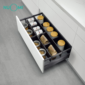 NUOMI OYA Series Separator Kitchen Accessories Drawer Box With Square Rod Storage Drawer