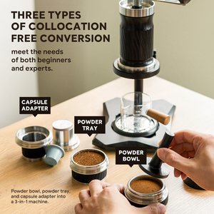 Juego de <span class=keywords><strong>cafetera</strong></span> espresso <span class=keywords><strong>manual</strong></span> para acampar Sin Electricidad 12 Bar Crema rica <span class=keywords><strong>Cafetera</strong></span> hecha a mano - Product Image 1