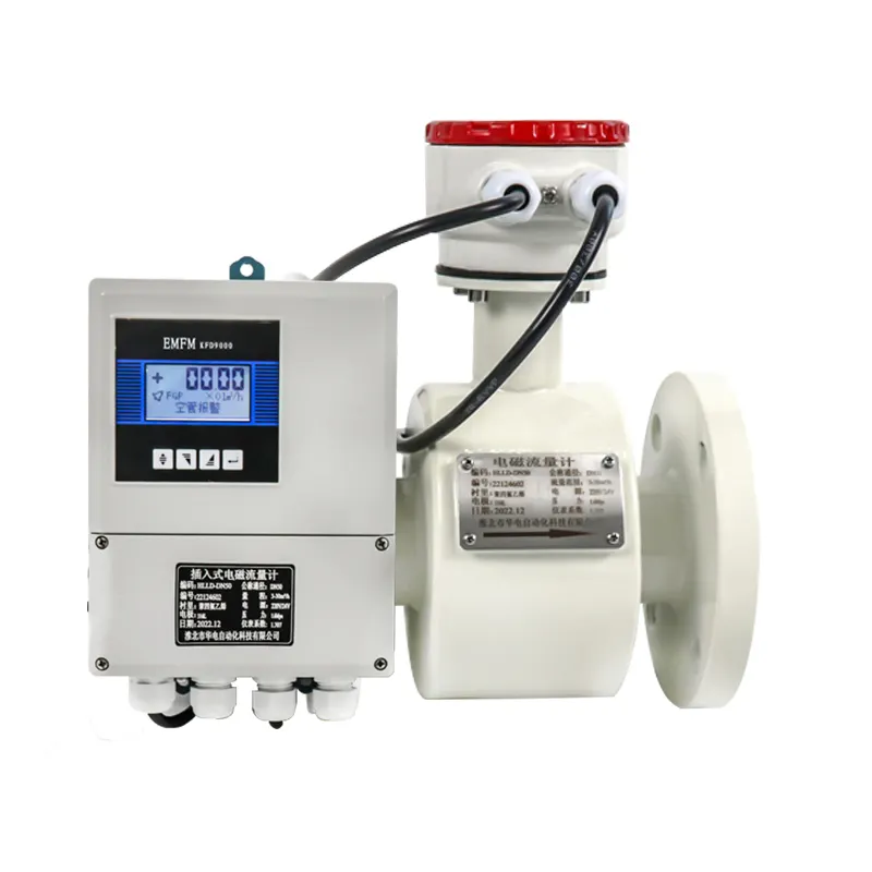 Plus Discount Sewage Electromagnetic magnetic flow meter With IP68 water-proof water flowmeter