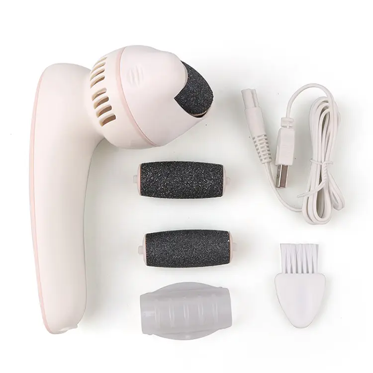 VOAUN V-503 Electric callus unloading foot scrubber USB rechargeable foot massager vacuum grinder for foot skin care