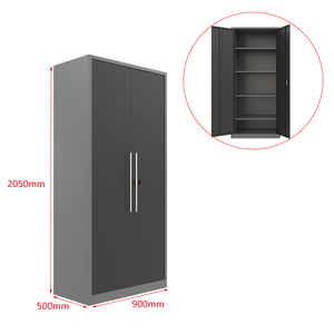 <span class=keywords><strong>Armoire</strong></span> <span class=keywords><strong>murale</strong></span> robuste avec panneau perforé et établi adapté aux solutions de stockage de garage utilisation en atelier d'usine et outils de maintien - Product Image 6