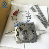 Valve de rechange hydraulique de pompe principale d'excavatrice 723-40-71800 pour la valve de service d'excavatrice de PC360-7 PC300-7 PC70-8