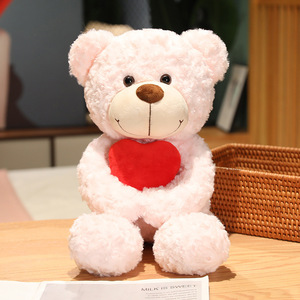 Wholesale <b>Cute</b> Teddy <b>Bear</b> Plush Doll Valentine's Day Gift Teddy <b>Bear</b> Doll Plush Toy Hugging <b>Bear</b> Doll for Girl PP Cotton Filling - Product Image 2