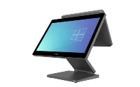 Складная POS-стойка с 3-летней гарантией, безвентиляторный дизайн, Intel Core i5, 8 ГБ DDR3 ОЗУ, поддержка нескольких ОС, два экрана 15,6 дюйма + 11,6 дюйма