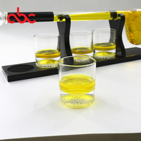 Usine Personnalisé Créativité Bar Vin Carafe Baseballs Amoureux Entraîneurs Cadeaux Batte De Baseball Whisky Carafe Verres De Baseball