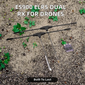 Récepteur HappyModel ACM0574 FS2A 4CH ES900 DUAL RX ELRS 915/868MHz avec TCXO intégré, en plastique et métal, pour avion RC FPV longue portée - Product Image 2