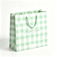 Sac en papier kraft recyclable - Emballage écologique avec laminage personnalisable pour vêtements, cosmétiques et produits de style de vie