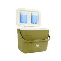 Vente chaude Durable Isolé Thermique Boisson Alimentaire Pêche BBQ Glacière En Plastique