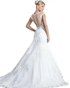 Cheap Wedding Dresses Brand Mermaid Bridal Gowns Vestido de novia Sexy Africa Wedding Gowns with Fishtail A150