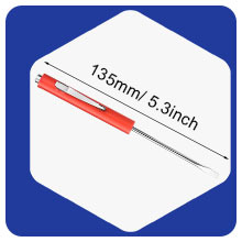 Tournevis magnétique à poignée robuste, mini-outil à tête plate de 5,3 pouces, en vrac, pour mécaniciens et horlogers - Product Image 2