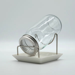 Kit de pot de germination de graines 16oz 24oz 32oz avec bocaux Mason à large bouche, couvercles de germination en acier inoxydable de qualité supérieure - Product Image 2