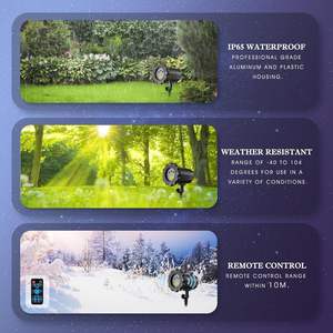 ไฟเลเซอร์สวนหิ่งห้อยสำหรับปาร์ตี้หิมะคริสต์มาสไฟ LED สำหรับกลางแจ้ง - Product Image 2