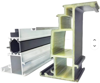 Proveedor de Ventanas de Poliuretano Reforzado con Fibra de Vidrio (GFRPU), Ventana Resistente a los Rayos UV, a la Intemperie y Energéticamente Eficiente