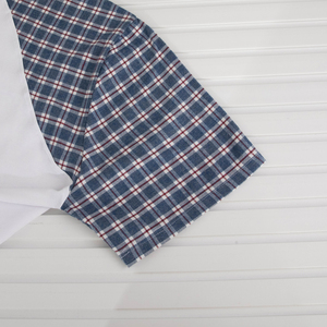 Nuova lettera di tendenza girocollo <span class=keywords><strong>semplice</strong></span> t-shirt <span class=keywords><strong>bianca</strong></span> da uomo giapponese fresca gioventù Base All-match maniche corte oversize in bianco - Product Image 3