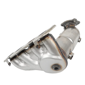 ท่อร่วมไอเสียสแตนเลส OEM สำหรับเปลี่ยนแทนของเดิม พร้อมตัวเร่งปฏิกิริยา สำหรับรถยนต์ปี 2002-2009 เครื่องยนต์ 2.4L มาตรฐานไอเสียยูโร 4 - Product Image 5