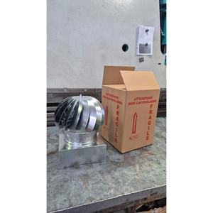 Campana de Chimenea Rectangular Impulsada por el Viento, Ventilador de Techo Industrial de Acero Inoxidable, Independiente, para Extracción de Gases de Combustión y Aire - Product Image 5