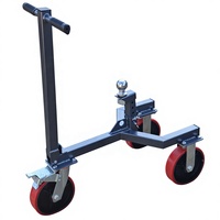 Nouveau design, capacité de charge de 3500 lb, remorque électrique en acier, tracteur de remorquage à 3 roues avec moteur de 500 W pour le shopping et les outils