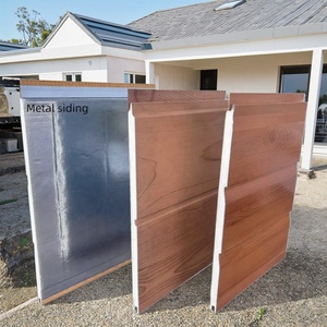 Panel de Pared de Aluminio Aislado Personalizable, Paneles Sándwich <span class=keywords><strong>PUR</strong></span> con Certificado Ignífugo - Product Image 1