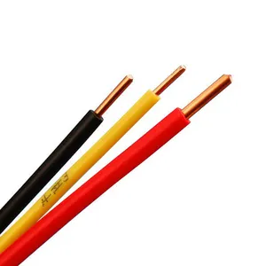 Halogen Free H07v-u 1.5 Mm2 Single Core Electric Cable With Pvc Insulated