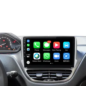 10.1" Android Car Radio Stereo Autoradio For Peugeot 2008/208 Carplay Android Auto WiFi GPS FM RDS BT CANBUS