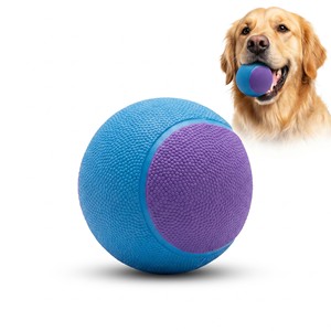 Juguete <span class=keywords><strong>de</strong></span> Pelota <span class=keywords><strong>de</strong></span> Goma Resistente para Perros, Pelota Masticable para Masticadores Agresivos, Juego en el Agua, Limpieza <span class=keywords><strong>de</strong></span> Dientes, Ecológico - Product Image 1