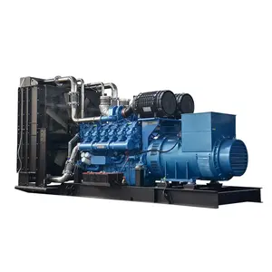 Industrielle Erdgas turbine 500kW 600kW 800kW 900kW 1000kW Generator mit Baudouin-Motor