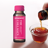 Lifeworth liquide oral de protéines de collagène liquide oral vitamines soins de la peau complément alimentaire boisson au collagène