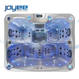 JOYEE Nouveau Rectangle Moderne 3-4 Personnes Trempage Massage Bain à Remous Spa Extérieur Autoportant En Vente Jakuzzi Avec Cascade - Product Image 5